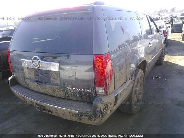 1GYUKJEF7AR245349 - 2010 CADILLAC ESCALADE ESV PREMIUM GRAY photo 4