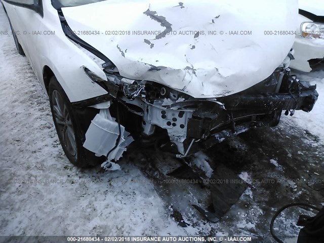 4T1BF1FK5FU984264 - 2015 TOYOTA CAMRY LE/XLE/SE/XSE WHITE photo 6