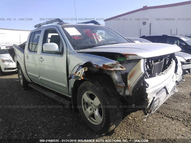 1N6AD07U67C429649 - 2007 NISSAN FRONTIER CREW CAB LE/SE/OFF ROAD GRAY photo 1