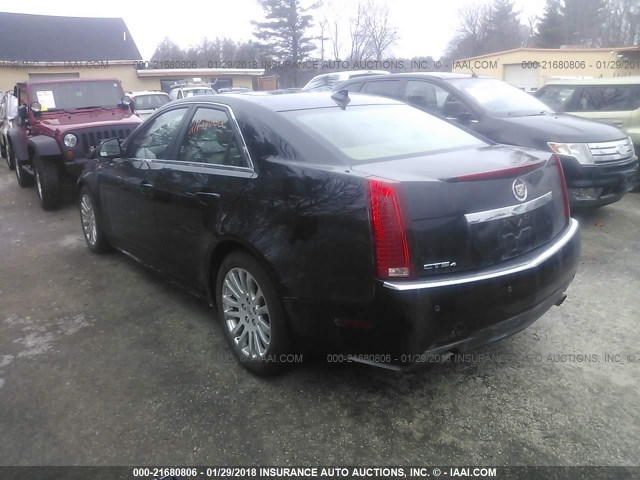 1G6DM5EG4A0144941 - 2010 CADILLAC CTS PERFORMANCE COLLECTION Черный фото 3