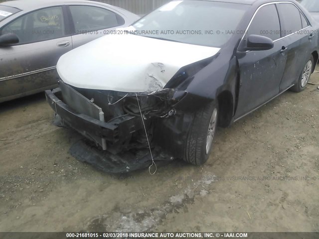 4T4BF1FK9CR198209 - 2012 TOYOTA CAMRY SE/LE/XLE BLACK photo 6