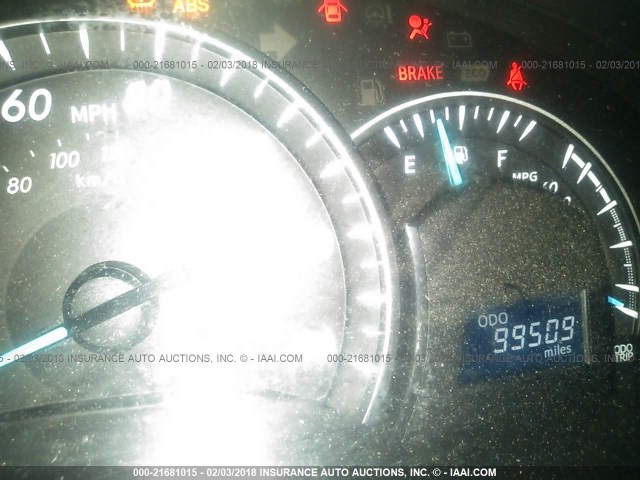 4T4BF1FK9CR198209 - 2012 TOYOTA CAMRY SE/LE/XLE BLACK photo 7