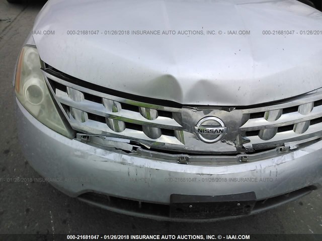 JN8AZ08WX3W213434 - 2003 NISSAN MURANO SL/SE BLUE photo 6