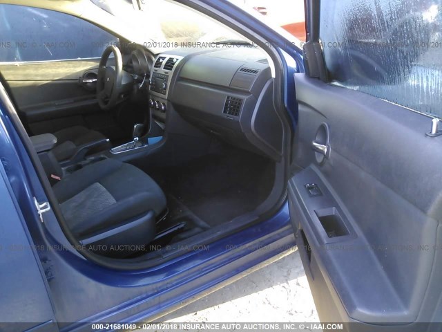 1B3LC46B79N532707 - 2009 DODGE AVENGER SE/SXT BLUE photo 5