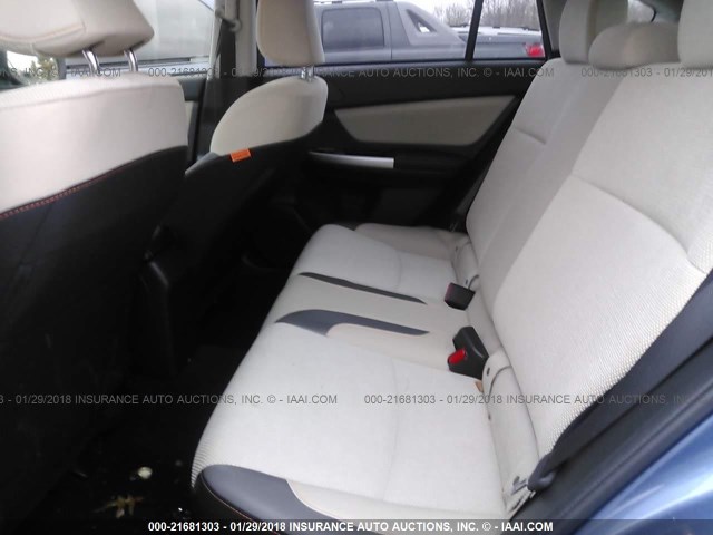 JF2GPABC4G8229477 - 2016 SUBARU CROSSTREK PREMIUM Көк фото 8