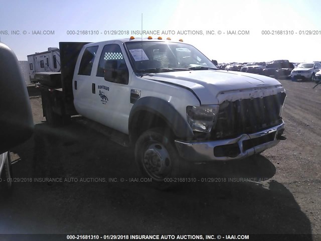 1FDAW4HR5AEA50955 - 2010 FORD F450 WHITE photo 1