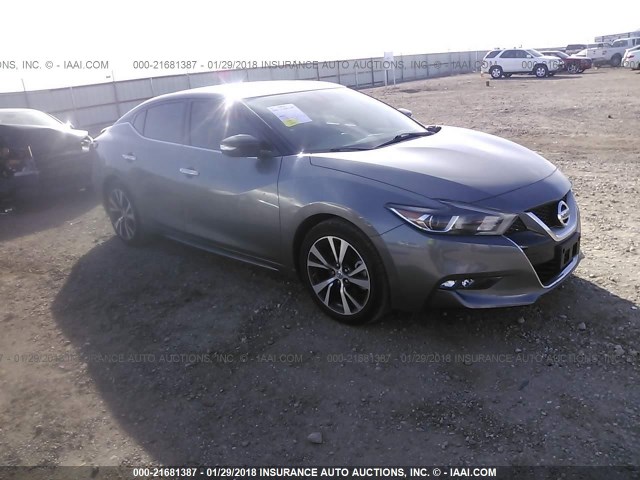 1N4AA6APXGC408987 - 2016 NISSAN MAXIMA 3.5S/SV/SL/SR/PLAT GRAY photo 1