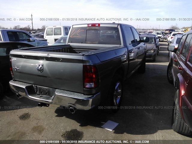 1D3HB13T49J520046 - 2009 DODGE RAM 1500 GRAY photo 4