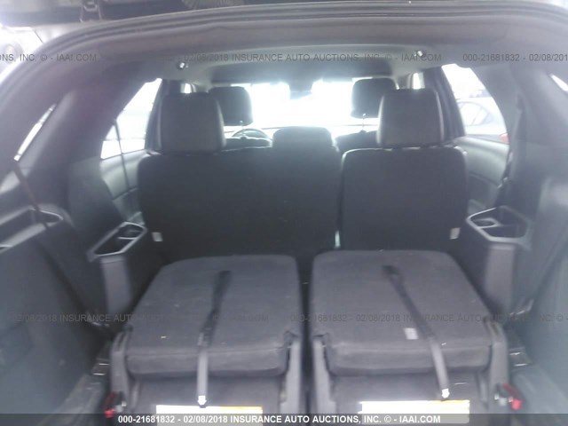 1FM5K7F81DGC82289 - 2013 FORD EXPLORER LIMITED ნაცრისფერი ფოტო 8