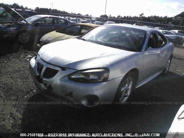 2G2WR524941185340 - 2004 PONTIAC GRAND PRIX GTP ვერცხლისფერი ფოტო 3