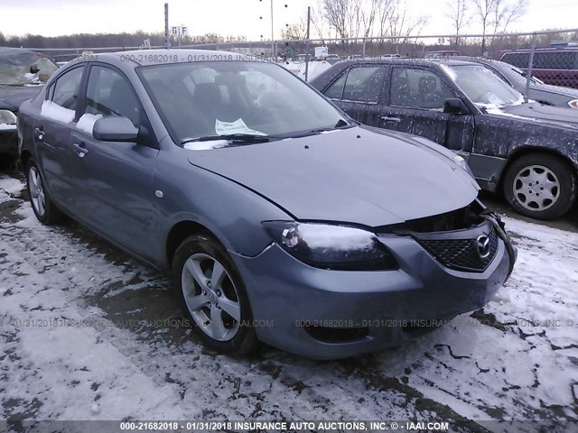 JM1BK32FX61477835 - 2006 MAZDA 3 I GRAY photo 1