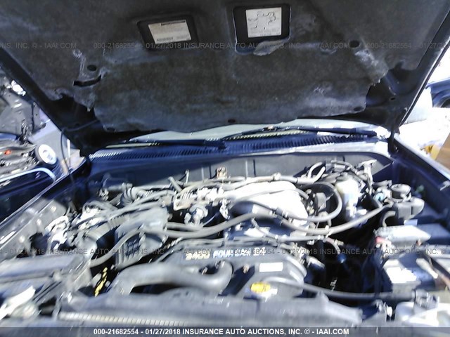 JT3HN86R9Y0291817 - 2000 TOYOTA 4RUNNER SR5 BLACK photo 10