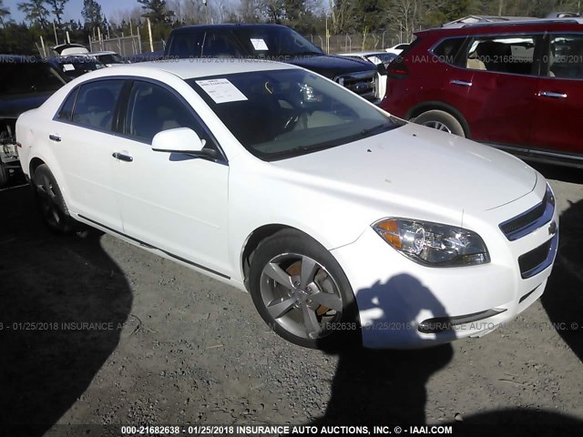 1G1ZC5E02CF118971 - 2012 CHEVROLET MALIBU 1LT 白色 照片 1