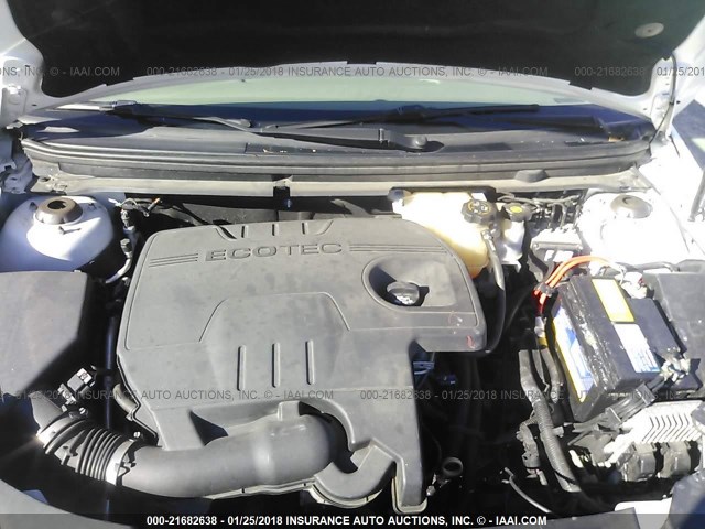 1G1ZC5E02CF118971 - 2012 CHEVROLET MALIBU 1LT 白色 照片 10