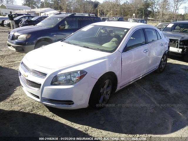 1G1ZC5E02CF118971 - 2012 CHEVROLET MALIBU 1LT 白色 照片 2