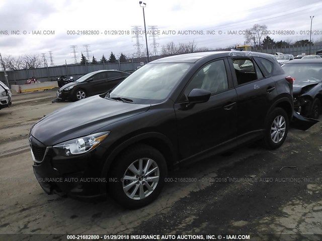 JM3KE2BE0D0161587 - 2013 MAZDA CX-5 SPORT BLACK photo 2