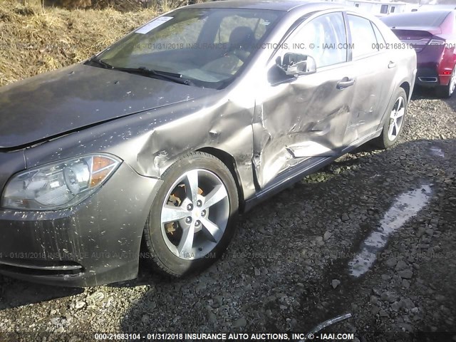 1G1ZC5E15BF387649 - 2011 CHEVROLET MALIBU 1LT 香槟色 照片 6