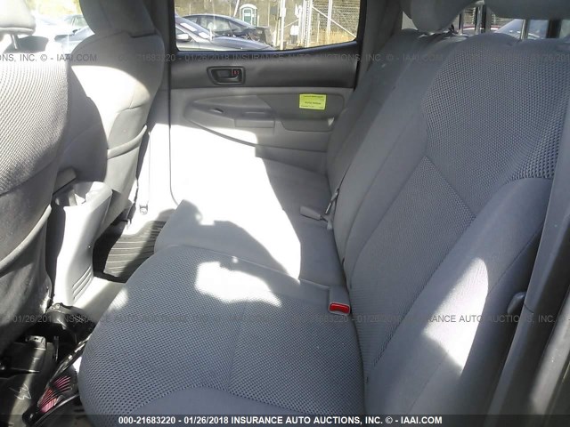 3TMJU4GN5BM112035 - 2011 TOYOTA TACOMA DOUBLE CAB PRERUNNER BLACK photo 8