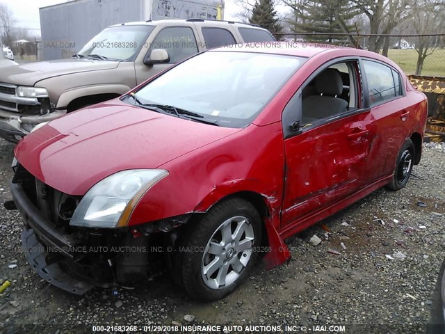 3N1AB61E79L673432 - 2009 NISSAN SENTRA 2.0/2.0S/2.0SL RED photo 2