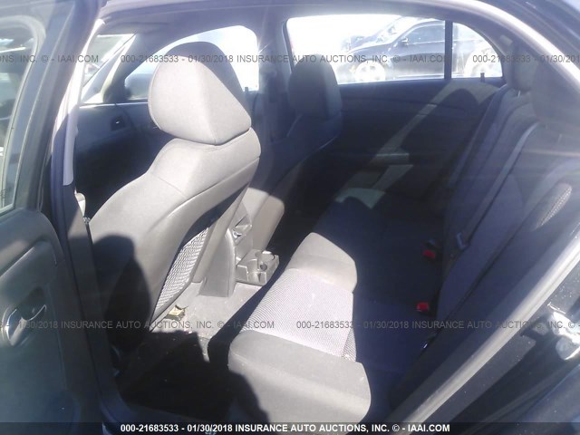 1G1ZC5EB9AF240001 - 2010 CHEVROLET MALIBU 1LT BLACK photo 8