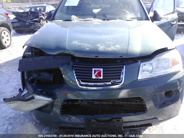 5GZCZ33D96S812282 - 2006 SATURN VUE TEAL photo 10