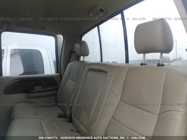 1FTSW21P27EB41891 - 2007 FORD F250 SUPER DUTY GRAY photo 8