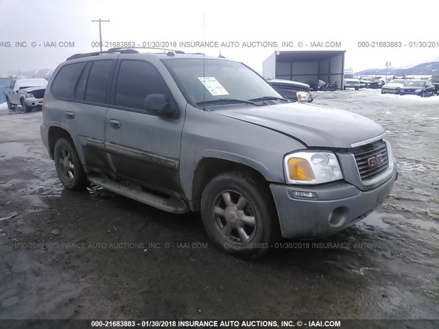 1GKDT13S552102650 - 2005 GMC ENVOY GRAY photo 1