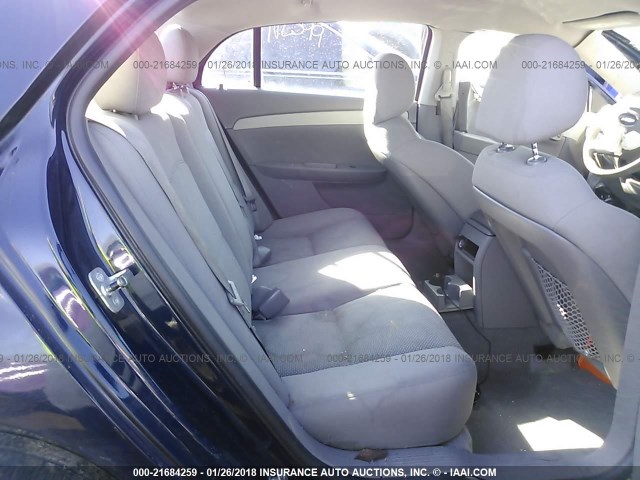 1G1ZA5EU8BF157720 - 2011 CHEVROLET MALIBU LS ლურჯი ფოტო 8