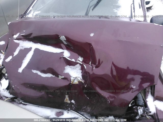 1B3ES46C61D245549 - 2001 DODGE NEON SE/ES BURGUNDY photo 10