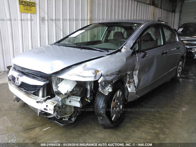 19XFA1F37BE032971 - 2011 HONDA CIVIC VP SILVER photo 2