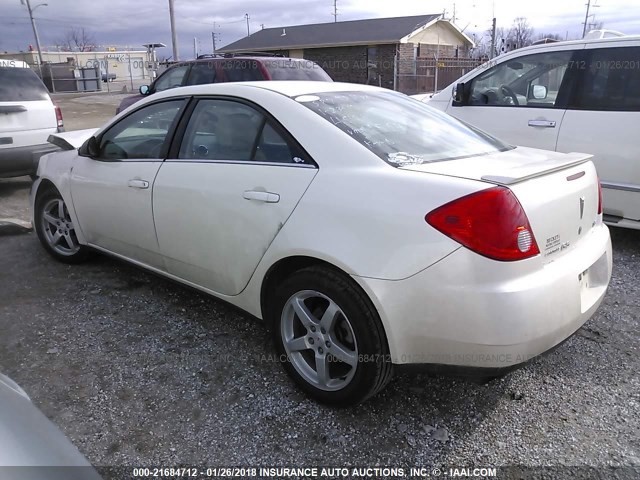 1G2ZG57N284201554 - 2008 PONTIAC G6 SE WHITE photo 3