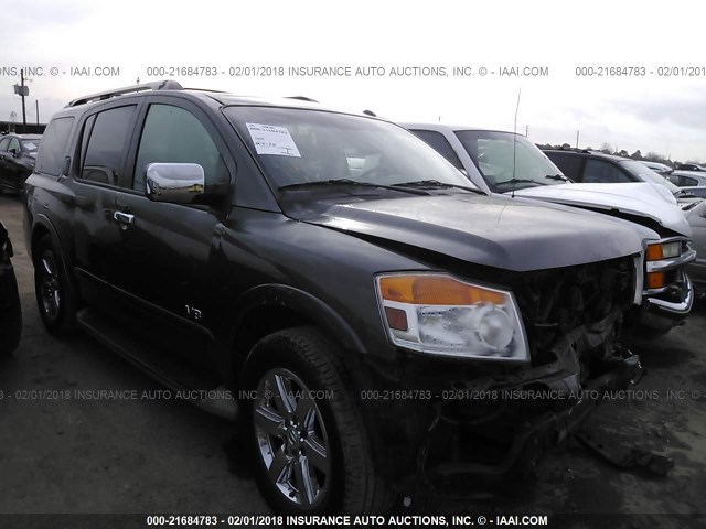 5N1BA08D19N608733 - 2009 NISSAN ARMADA SE/LE GRAY photo 1