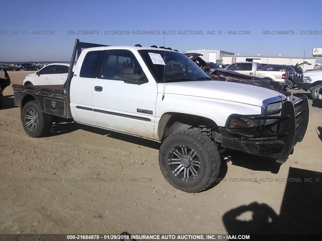 3B7KF23C22M215503 - 2002 DODGE RAM 2500 WHITE photo 1