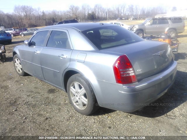 2C3LK63H26H476609 - 2006 CHRYSLER 300C GRAY photo 3