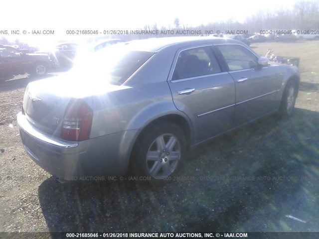 2C3LK63H26H476609 - 2006 CHRYSLER 300C GRAY photo 4