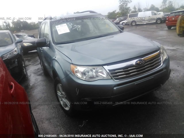 JF2SH6BCXAG915881 - 2010 SUBARU FORESTER XS Yaşıl foto 1
