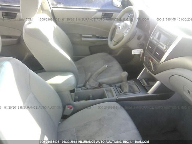 JF2SH6BCXAG915881 - 2010 SUBARU FORESTER XS Yaşıl foto 5