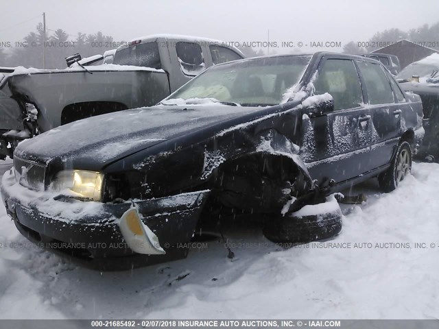 YV1LS61J4Y2650221 - 2000 VOLVO S70 SE BLUE photo 2