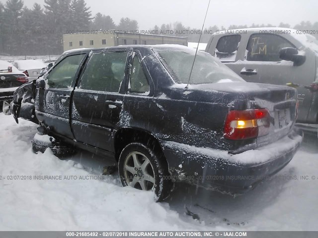 YV1LS61J4Y2650221 - 2000 VOLVO S70 SE BLUE photo 3