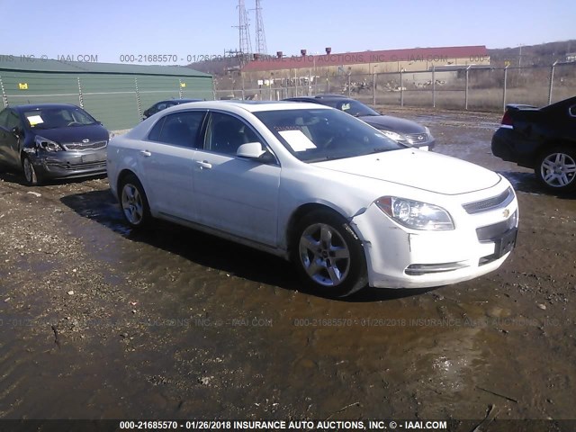 1G1ZC5EB2AF237117 - 2010 CHEVROLET MALIBU 1LT 白色 照片 1