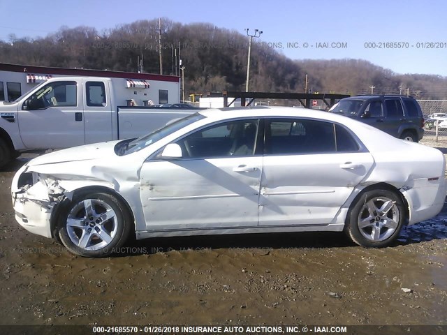 1G1ZC5EB2AF237117 - 2010 CHEVROLET MALIBU 1LT 白色 照片 6