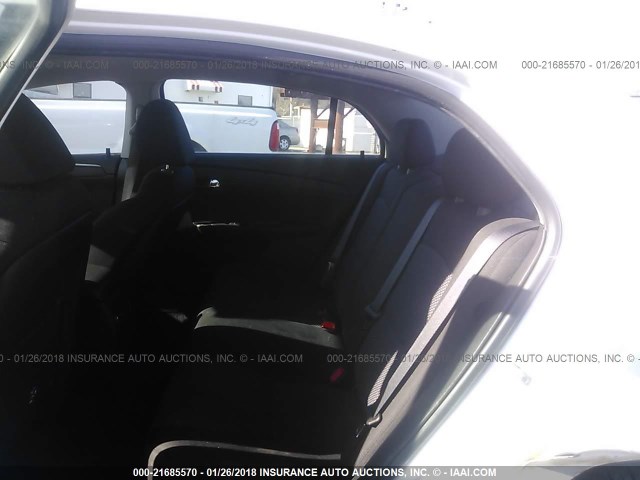 1G1ZC5EB2AF237117 - 2010 CHEVROLET MALIBU 1LT 白色 照片 8