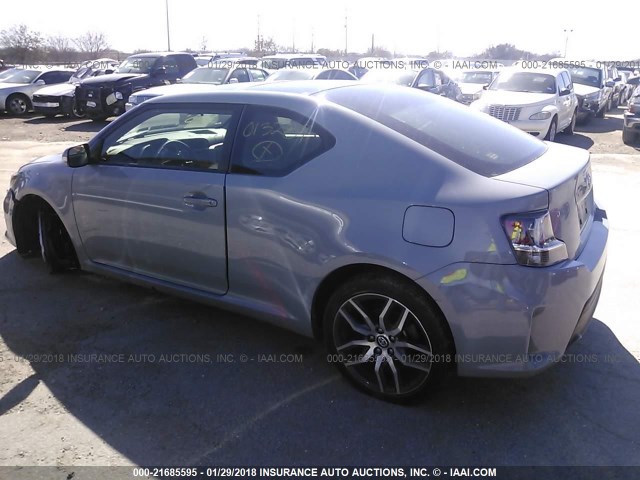 JTKJF5C78FJ013289 - 2015 TOYOTA SCION TC 灰色 照片 3