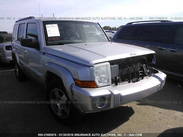 1J4RH4GK0AC144284 - 2010 JEEP COMMANDER SPORT Silber Foto 1
