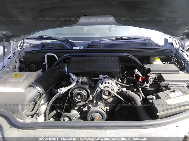 1J4RH4GK0AC144284 - 2010 JEEP COMMANDER SPORT Silber Foto 10