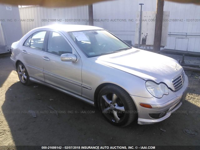 WDBRF52H66A907116 - 2006 MERCEDES-BENZ C GENERATION 2006 230 SILVER photo 1