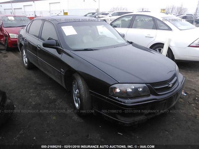 2G1WP551649420158 - 2004 CHEVROLET IMPALA SS BLACK photo 1