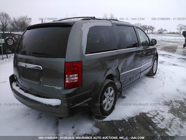 2A4RR8D15AR415508 - 2010 CHRYSLER TOWN & COUNTRY TOURING PLUS GRAY photo 4