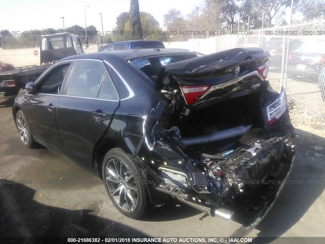 4T1BK1FK0HU584448 - 2017 TOYOTA CAMRY XSE/XLE Qara foto 3