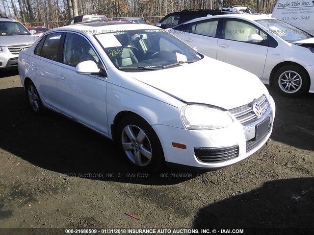 3VWRM71K79M142857 - 2009 VOLKSWAGEN JETTA SE/SEL WHITE photo 1